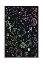 Conceptum Alfombra de Pasillo HMNT489 Multicolor 100 x 200 cm
